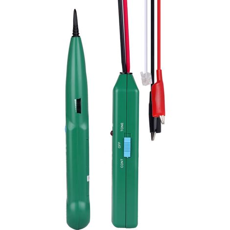 Jeffergarden Testeur de câbles téléphoniques portable professionnel AIM MS6812 UTP - Kit d'outils portable - Détecteur de câbles réseau LAN (1/5)