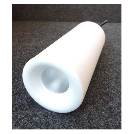 Plafonnier tube LED 12W blanc finition platre Ø 90x238mm 4000K 1344lm 48° IP20 Bebop Ceil Targetti (1/2)