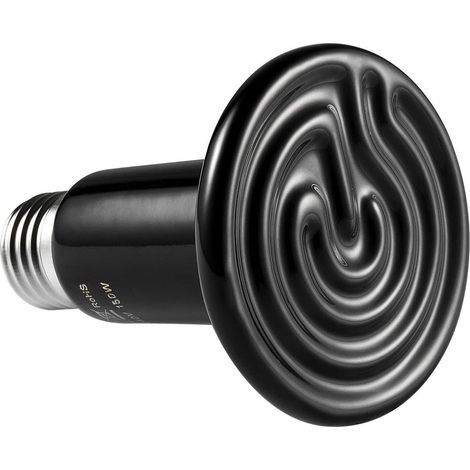 Lampe chauffante E27 200W pour animaux, avec chaleur infrarouge en céramique, pour reptiles (1/5)