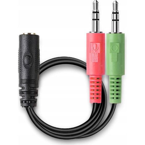 Câble adaptateur mini-jack pour casque (1/2)