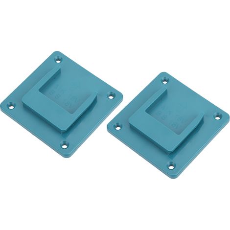 2-teilige Wandhalterung für Makita 18V Elektrowerkzeuge, Cyan (1/5)