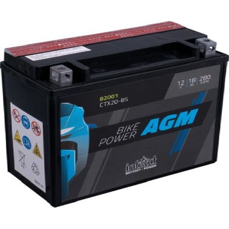 Batería de moto YTX20-BS  AGM Hermética YTX20-4