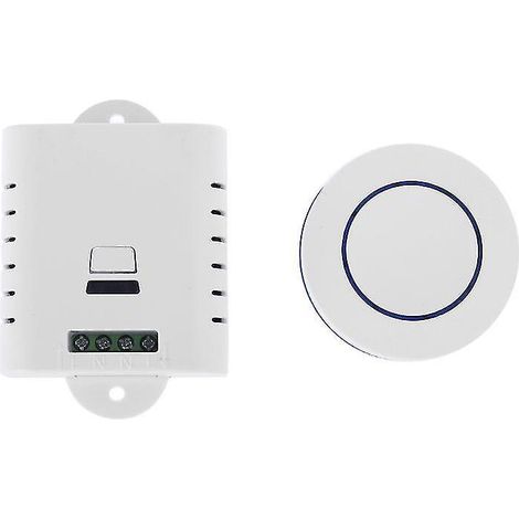 Interrupteur de télécommande sans fil 433 MHz, récepteur relais AC85V-250V, émetteur RF (1/4)