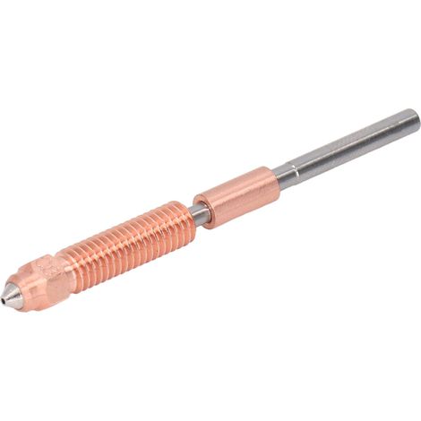 Buse d'imprimante 3D 0,8 mm débit 30 mm³/s vitesse 600 mm/s en acier trempé rechange pour Ender 3 V3 K1C K1 Maximum (1/5)