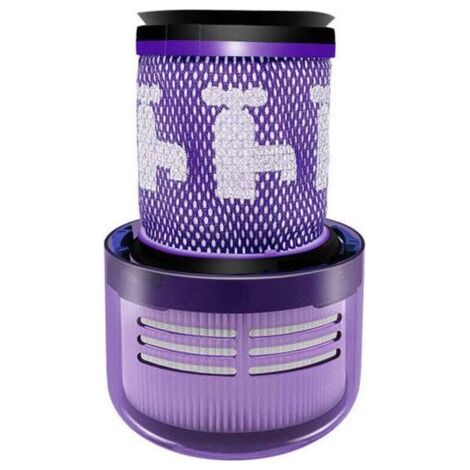 Filtre HEPA de remplacement pour aspirateur sans fil Dyson V12 Detect Slim, filtre pour aspirateur sans fil Dyson V12 Slim Absolute Extra/Total Clean/Fluffy, 971517-01 (1/4)