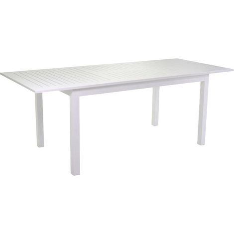 Tavolo alluminio bianco allungabile cm150/210x90h73 (1/5)
