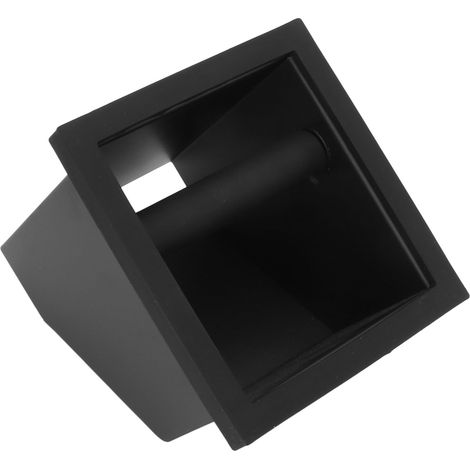Bodenloser Kaffeepulverbehälter, integrierter Kaffeesatzbehälter, Kaffeesatzbehälter, schwarz (1/5)