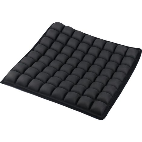 Coussin d'air ergonomique pour siège - Soulage douleurs dos, sciatique et coccyx - Bureau, voiture, fauteuil roulant