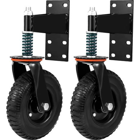 Caster de porte, rotation à 360 degrés, haute capacité de charge, 2PCS (1/2)