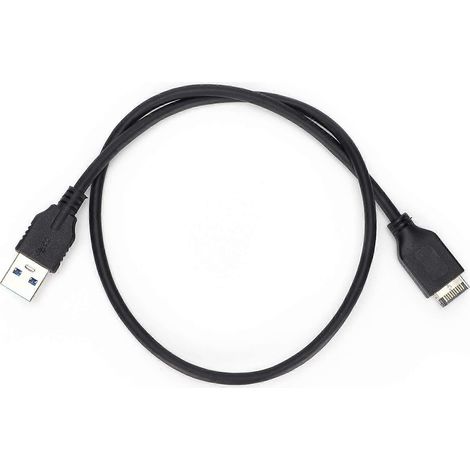 Câble d'extension pour carte mère 3.1, 10Gbps, connecteur frontal positif/négatif, panneau avant portable (1/5)