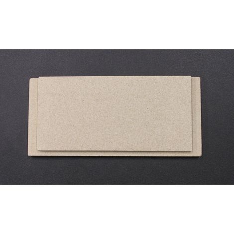 Déflecteur pour poêles à cheminée Sylt de Justus - vermiculite - dimensions d'encastrement parfaitement adaptées (1/2)