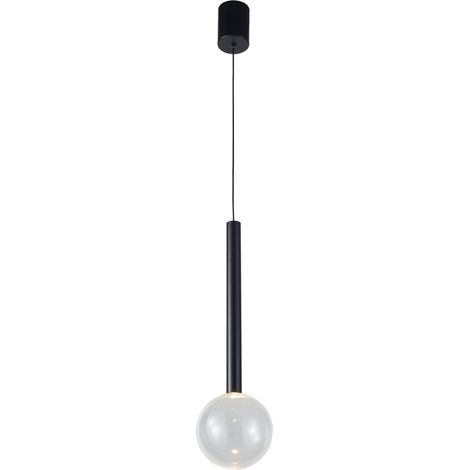 Suspension décorative noire 1xLED 6W Alinos Italux
