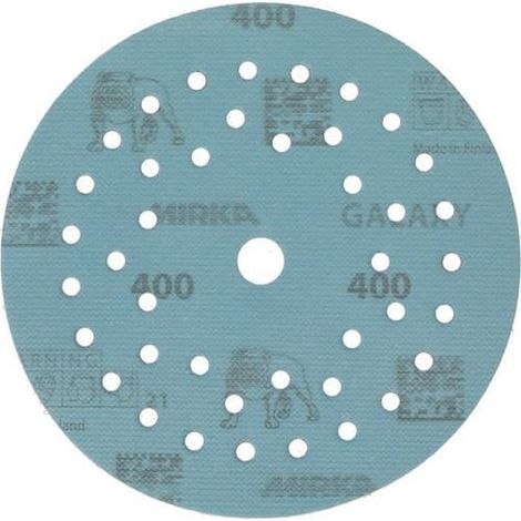 Disco de lija adhesivo GALAXY Grip Multifit 125mm K.400 f.HO/metal/lacado/co. (Por 50)