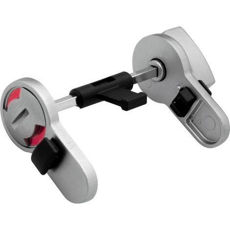 N+D WC-Modulset vernickelt für BB für Türstärke 50 mm (inkl. Beschlag)