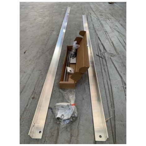 Kit de fixation à 45° pour 1 capteur solaire TSOL 25 (Version2) sur toit-terrasse EMAT 5000-401 (1/2)