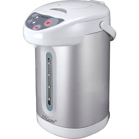 Bollitore elettrico Maestro thermos 750W 50Hz 240V 4.5l in acciaio unox e plastica Bianco [MR-084] (1/5)