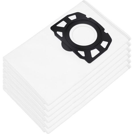 6er Pack Staubsaugerbeutel Vliesfilterbeutel für Kärcher WD4, WD5, WD6, MV 4, MV 5, MV 6, WD5P, WD6P, Filtertüten für Nass- und Trockensauger (1/4)