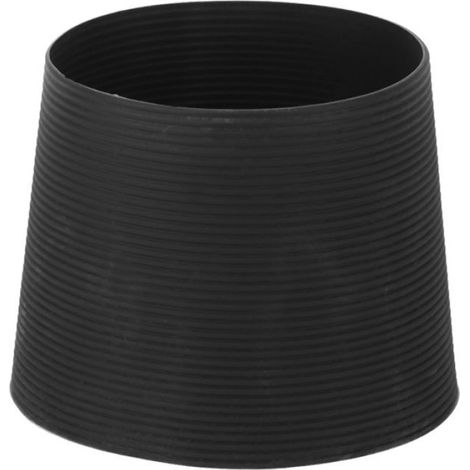 10 pièces antidérapant résistant à la chaleur Silicone bouteille tasse manchon eau tasse couverture protecteur noir - (1/5)