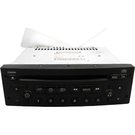 Autoradio PEUGEOT 206 1998-2009 [PRODUIT D'OCCASION]♻️6564wg