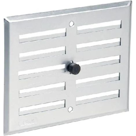 Alluminio anodizzato grigio con chiusura: rettangolare 17x14