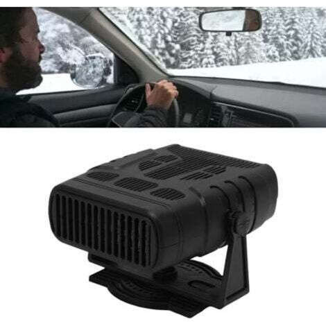 Chauffage voiture 24 V / 120 W – Double usage (désembueur + dégivreur), réglage angulaire 2 positions, ignifuge, pour pare-brise