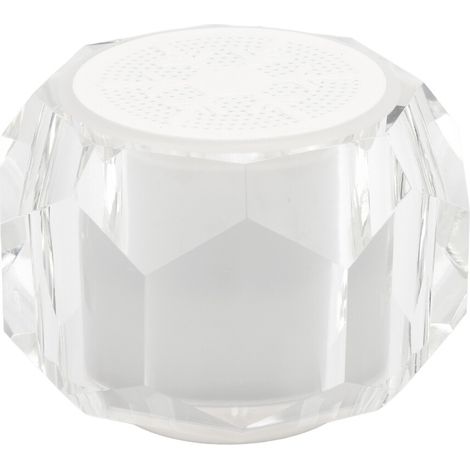 Dieser Bluetooth-Nachtlichtlautsprecher hat eine Übertragungsreichweite von 33 Fuß (ca. 10 Meter), einen 600-mAh-Akku, 7-farbige LED-Leuchten und eine Lautsprechereinheit mit 40 mm Durchmesser.