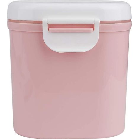 rose -distributeur De Lait En Poudre Pour Bb Portable Rcipient De Poudre De Formule Bote De Stockage En Poudre De Lait Pour Collations Fruits Grai