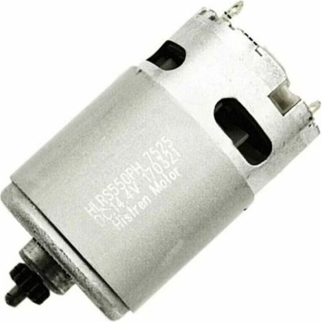 Moteur 13 dents 14,4 V pour Bosch GSR GSR14.4-2-Li PSR14.4 Li-2, pièces de rechange durables pour moteur de perceuse, outils électriques en métal Accessoires de rechange,de (1/4)