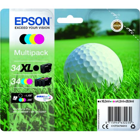 MULTIPACK 4-COLOURS 34 DURABRITE