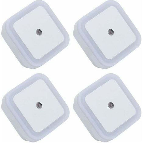 Veilleuse LED Veilleuse intérieure Divers accessoire pour luminaire4 pièces (blanche) (1/5)