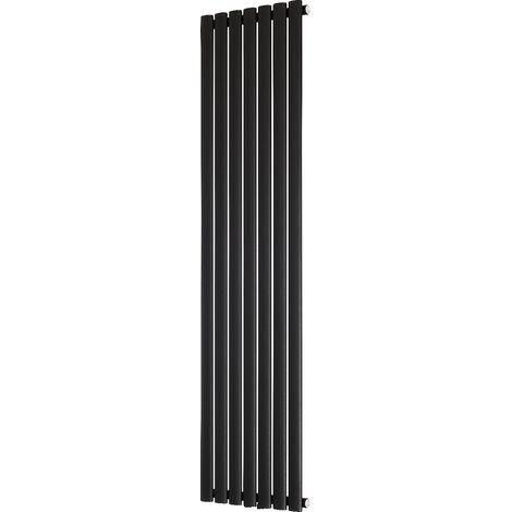 Radiateur d&x27intérieur LUXRAD Ring 1600 x 410 mm noir mat str. ZDC 778W (1/3)