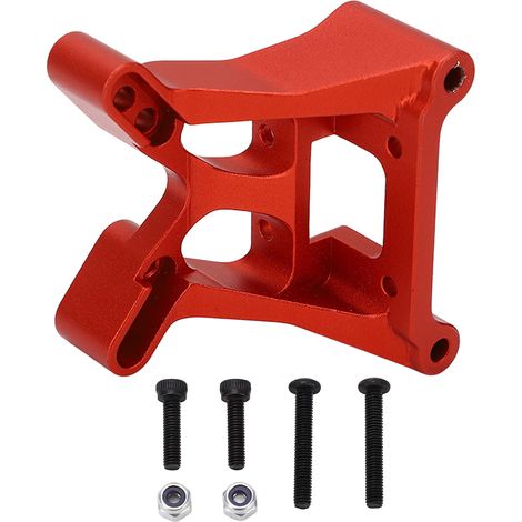 Amortisseur avant en alliage d'aluminium 1/10 pour Losi Baja Rey, pièces de rechange RC rouges (1/5)