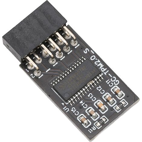 Module de sécurité de chiffrement TPM 2.0 pour carte distante haute sécurité avec interface LPC 12 broches GIGABYTE