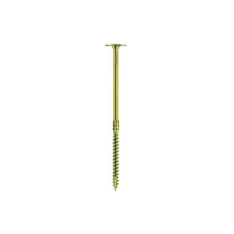 Eurotec Holzbauschraube Paneltwistec Tellerkopf gelb 8x360mm T40 50 Stk (1/5)