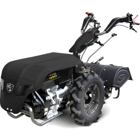 Motoculteur thermique Agricole 18CV 500Cm3 OHV 4T Démarrage électrique Fraises rotative 800mm Guidon réglable Lamborghini