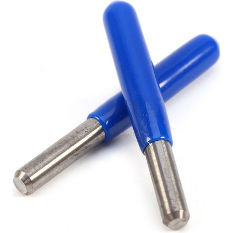 10 Stück 3,175 mm 0,1 mm Hartmetall-Leiterplatten-Gravur-CNC-Fräs-Schleifwerkzeuge (1/5)