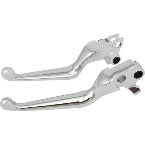 Leviers de frein à câble pour Touring Road Glide XL 883 1200 Softail Street Bob Dyna (1/5)