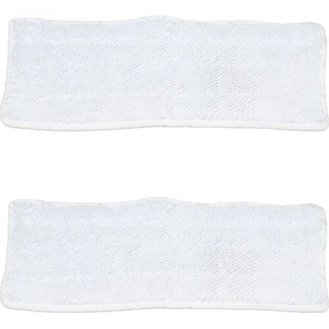 2 Pièces de Serpillères en Fibre Haute Résistance pour Nettoyeur Vapeur Vileda XXL (1/5)