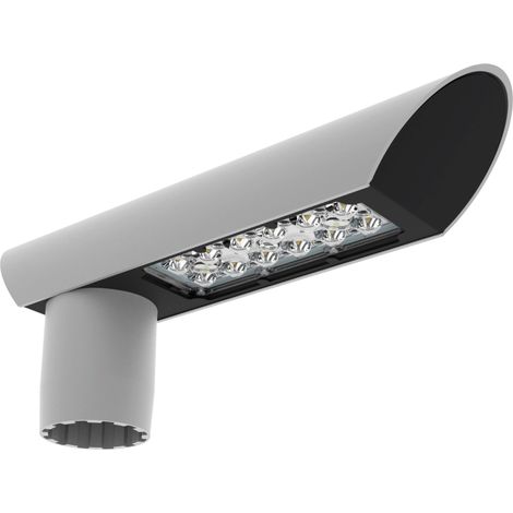 Luminaire pour mât ARYA IP66 LED SMD 27W 4150lm(3750lm) CRI80 3500K 170mm Aluminium anodisé (1/2)