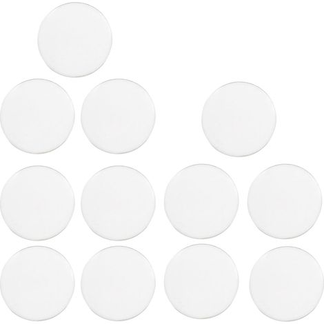 Baluue - Lot de 12 lentilles convexes en acrylique transparent (1/5)