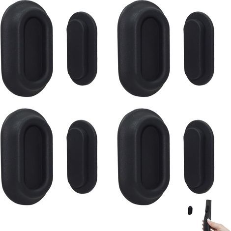 Soporte magnético para mando a distancia, lote de 4, de silicona, con sujeción firme, para televisor, ventilador y aire acondicionado (1/5)