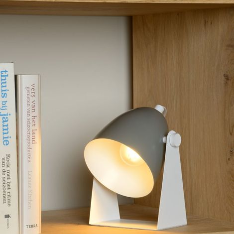 Lucide CHAGO - Tischlampe - 1xE14 - Grau (1/5)