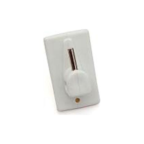 GANCI BRIS BRIS RETT. PVC BIANCO """ONE PRICE""" MAURER - CF. BLISTER 4PZ