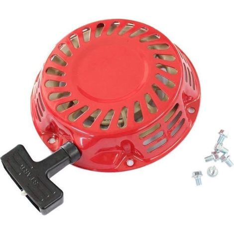 Ensemble de démarrage à rappel avec vis de fixation, compatible générateur essence Niko Nikota (1/2)