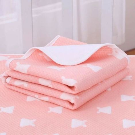 1 Tapis à langer antidérapant coton 4 couches imperméable lavable 50x70cm pour bébé. CHAUFFE HUILE DE MASSAGE (1/3)