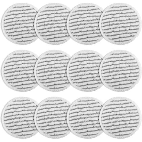 Lot de 12 patins de rechange pour balai vapeur Shark S7000 Series, compatibles avec les modèles S8201, S8001, S7001, S7201, S7005, S7000, S7000AMZ, S7001TGT et le balai vapeur et laveur tout-en-un pou (1/4)