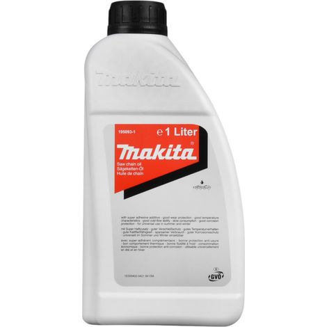Makita Sägekettenöl Säge Verschleißschutz Korrosionsschutz Mineral+ 1l 195093-1 (1/2)