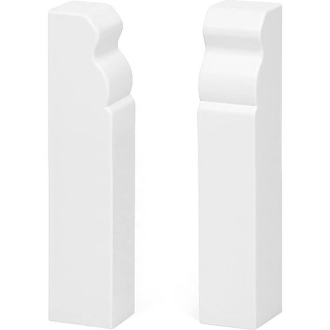 KGM Endkappen für Hamburger Sockelleiste 90 mm 2 Stück
