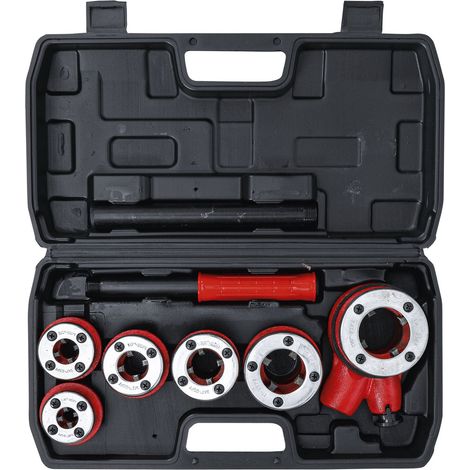 Coffret de 6 filieres plomberie 1/4 - 1 1/4 (1/3)