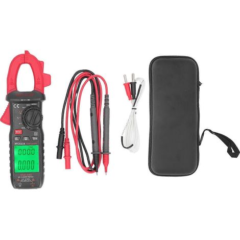 Digitales Zangenmessgerät, hochpräzises Multimeter mit automatischer Bereichswahl, Wechsel- und Gleichspannungs-, Strom- und Widerstandsmessgerät